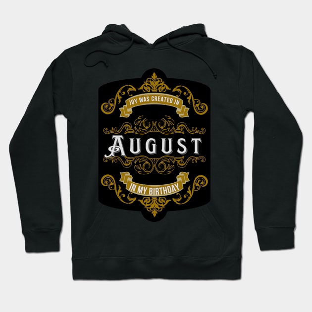 Born in august Hoodie by EMCO HZ 